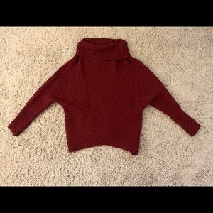 Wide Turtleneck Sweater